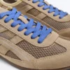 Sneaker aus Spaltwildleder und Mesh Sneaker aus Spaltwildleder und Mesh