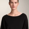 Soft Touch-Geknotetes Sweatshirt aus Modal Soft Touch-Geknotetes Sweatshirt aus Modal