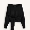 Soft Touch-Geknotetes Sweatshirt aus Modal Soft Touch-Geknotetes Sweatshirt aus Modal