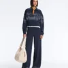 Soft Touch-gestreifte Matrosenjacke aus Modal Soft Touch-gestreifte Matrosenjacke aus Modal