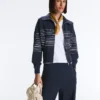 Soft Touch-gestreifte Matrosenjacke aus Modal Soft Touch-gestreifte Matrosenjacke aus Modal