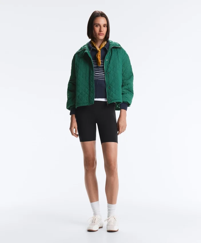 Soft Touch-gestreifte Matrosenjacke aus Modal Soft Touch-gestreifte Matrosenjacke aus Modal