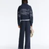 Soft Touch-gestreifte Matrosenjacke aus Modal Soft Touch-gestreifte Matrosenjacke aus Modal