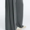 Soft Touch-Hose mit weitem Bein, Seitenfalten und Modal Soft Touch-Hose mit weitem Bein, Seitenfalten und Modal