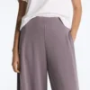 Soft Touch-Hose mit weitem Bein, Seitenfalten und Modal Soft Touch-Hose mit weitem Bein, Seitenfalten und Modal