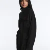 Soft Touch-Jacke mit Gürtel und Modal Soft Touch-Jacke mit Gürtel und Modal