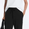 Soft Touch-Jogginghose aus Modal-Rippstrick Soft Touch-Jogginghose aus Modal-Rippstrick