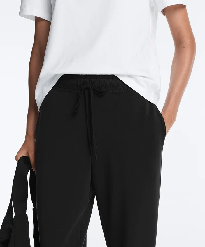 Soft Touch-Jogginghose aus Modal-Rippstrick Soft Touch-Jogginghose aus Modal-Rippstrick