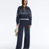 Soft Touch-Modal-Hose mit Matrosenstreifen Soft Touch-Modal-Hose mit Matrosenstreifen