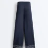 Soft Touch-Modal-Hose mit Matrosenstreifen Soft Touch-Modal-Hose mit Matrosenstreifen
