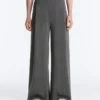 Soft Touch-Modal-Hose mit Nadelstreifen und weitem Bein Soft Touch-Modal-Hose mit Nadelstreifen und weitem Bein