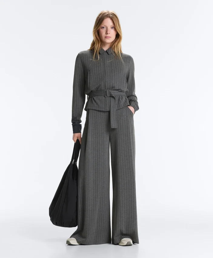Soft Touch-Modal-Jacke mit Gürtel Soft Touch-Modal-Jacke mit Gürtel