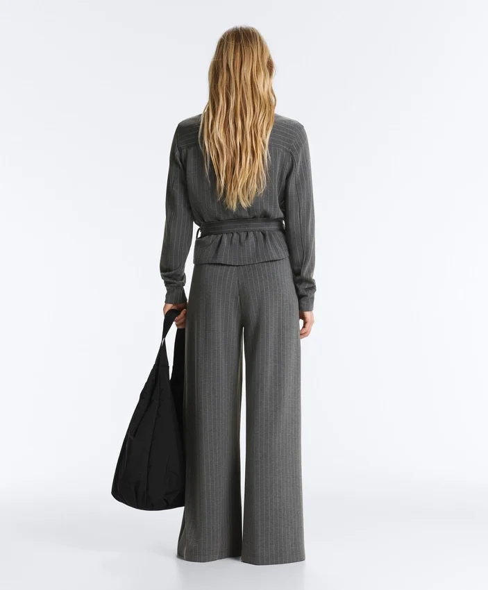 Soft Touch-Modal-Jacke mit Gürtel Soft Touch-Modal-Jacke mit Gürtel