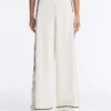Soft Touch-Modal-Hose mit weitem Bein und kontrastfarbener Paspel Soft Touch-Modal-Hose mit weitem Bein und kontrastfarbener Paspel