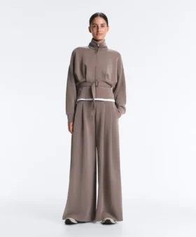 Jacke mit Soft Touch-Korsettgürtel und Modal
