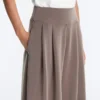 Soft Touch-Modal-Hose mit weitem Bein und Korsett-Taille Soft Touch-Modal-Hose mit weitem Bein und Korsett-Taille