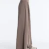 Soft Touch-Modal-Hose mit weitem Bein und Korsett-Taille Soft Touch-Modal-Hose mit weitem Bein und Korsett-Taille