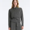 Soft Touch-Modal-Jacke mit Gürtel Soft Touch-Modal-Jacke mit Gürtel