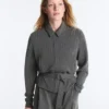 Soft Touch-Modal-Jacke mit Gürtel Soft Touch-Modal-Jacke mit Gürtel
