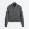Soft Touch-Modal-Jacke mit Gürtel Soft Touch-Modal-Jacke mit Gürtel