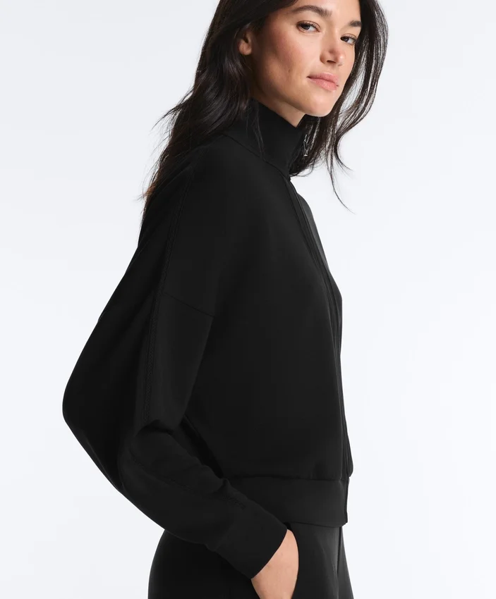 Soft Touch-Modal-Jacke mit Hohlsaum Soft Touch-Modal-Jacke mit Hohlsaum