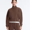 Soft Touch-Modal-Jacke mit Rippbündchen Soft Touch-Modal-Jacke mit Rippbündchen