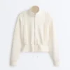 Soft Touch-Modal-Jacke mit Rippbündchen Soft Touch-Modal-Jacke mit Rippbündchen