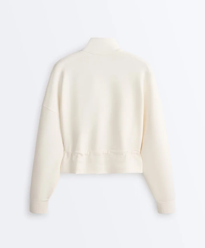 Soft Touch-Modal-Jacke mit Rippbündchen Soft Touch-Modal-Jacke mit Rippbündchen
