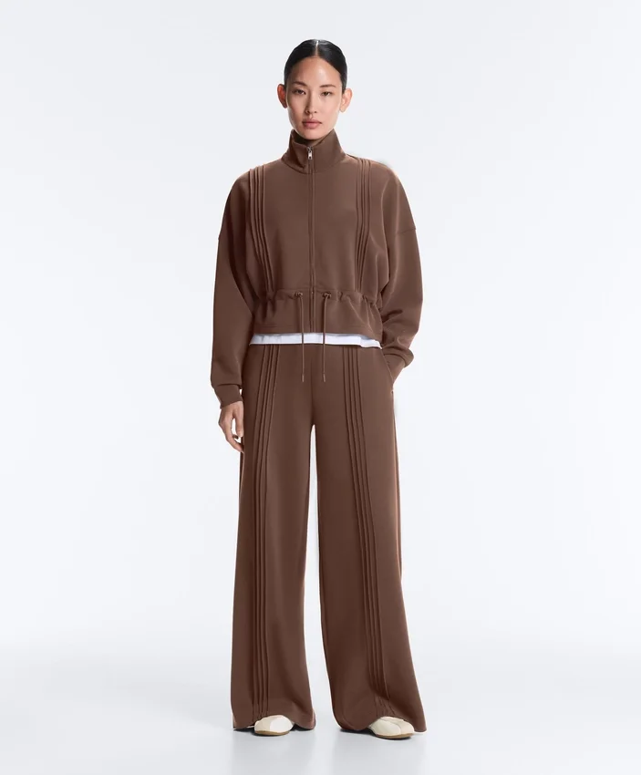 Soft Touch-Modal-Jacke mit Rippbündchen Soft Touch-Modal-Jacke mit Rippbündchen