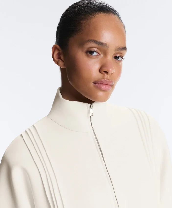 Soft Touch-Modal-Jacke mit Rippbündchen Soft Touch-Modal-Jacke mit Rippbündchen