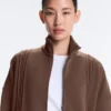 Soft Touch-Modal-Jacke mit Rippbündchen Soft Touch-Modal-Jacke mit Rippbündchen