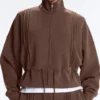 Soft Touch-Modal-Jacke mit Rippbündchen Soft Touch-Modal-Jacke mit Rippbündchen