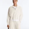 Soft Touch-Modal-Jacke mit Rippbündchen Soft Touch-Modal-Jacke mit Rippbündchen