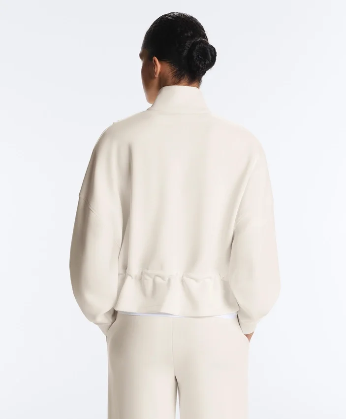 Soft Touch-Modal-Jacke mit Rippbündchen Soft Touch-Modal-Jacke mit Rippbündchen