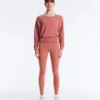 Soft Touch-Modal-Sweatshirt mit U-Boot-Ausschnitt