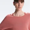 Soft Touch-Modal-Sweatshirt mit U-Boot-Ausschnitt