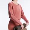 Soft Touch-Modal-Sweatshirt mit U-Boot-Ausschnitt