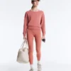 Soft Touch-Modal-Sweatshirt mit U-Boot-Ausschnitt
