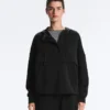 Soft Touch-Sweatshirt aus Modal mit Reißverschluss Soft Touch-Sweatshirt aus Modal mit Reißverschluss