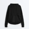 Soft Touch-Sweatshirt aus Modal mit Reißverschluss Soft Touch-Sweatshirt aus Modal mit Reißverschluss