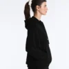 Soft Touch-Sweatshirt aus Modal mit Reißverschluss Soft Touch-Sweatshirt aus Modal mit Reißverschluss