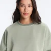 Soft Touch-Sweatshirt mit Rundhalsausschnitt und Modal Soft Touch-Sweatshirt mit Rundhalsausschnitt und Modal