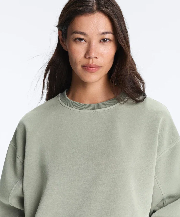 Soft Touch-Sweatshirt mit Rundhalsausschnitt und Modal Soft Touch-Sweatshirt mit Rundhalsausschnitt und Modal