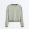 Soft Touch-Sweatshirt mit Rundhalsausschnitt und Modal Soft Touch-Sweatshirt mit Rundhalsausschnitt und Modal