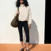 Sport-Ballerinas mit flachen Schuhen