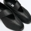 Sport-Ballerinas mit flachen Schuhen