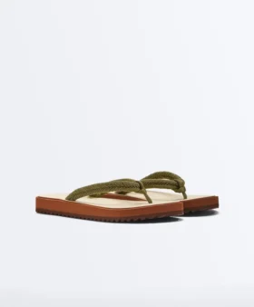 Strandsandalen aus geflochtenem Seil