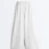 Strickhose mit geradem Schnitt Strickhose mit geradem Schnitt