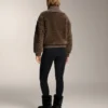 Strukturierte Lammfelljacke Strukturierte Lammfelljacke
