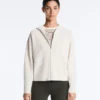 Strukturierte Strickjacke mit Kapuze Strukturierte Strickjacke mit Kapuze